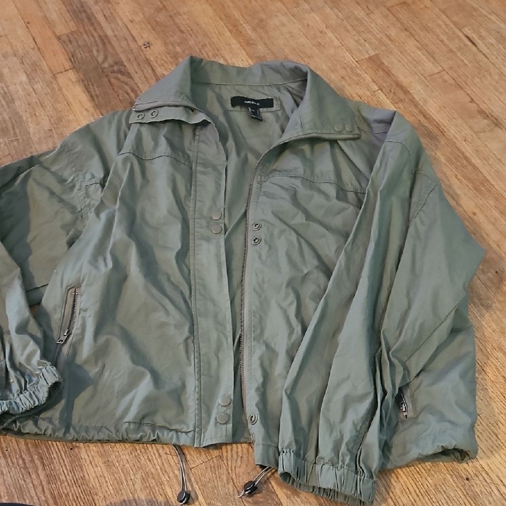 Olive Green Lightweight Jacket